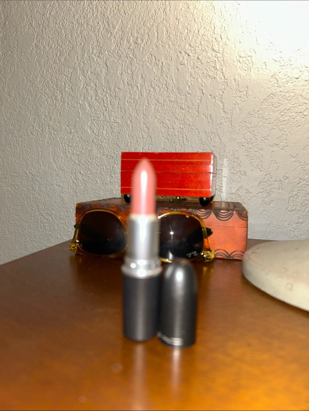 OOP! MAC Cosmetics HOT CHOCOLATE Satin Lipstick OOP BNWOB